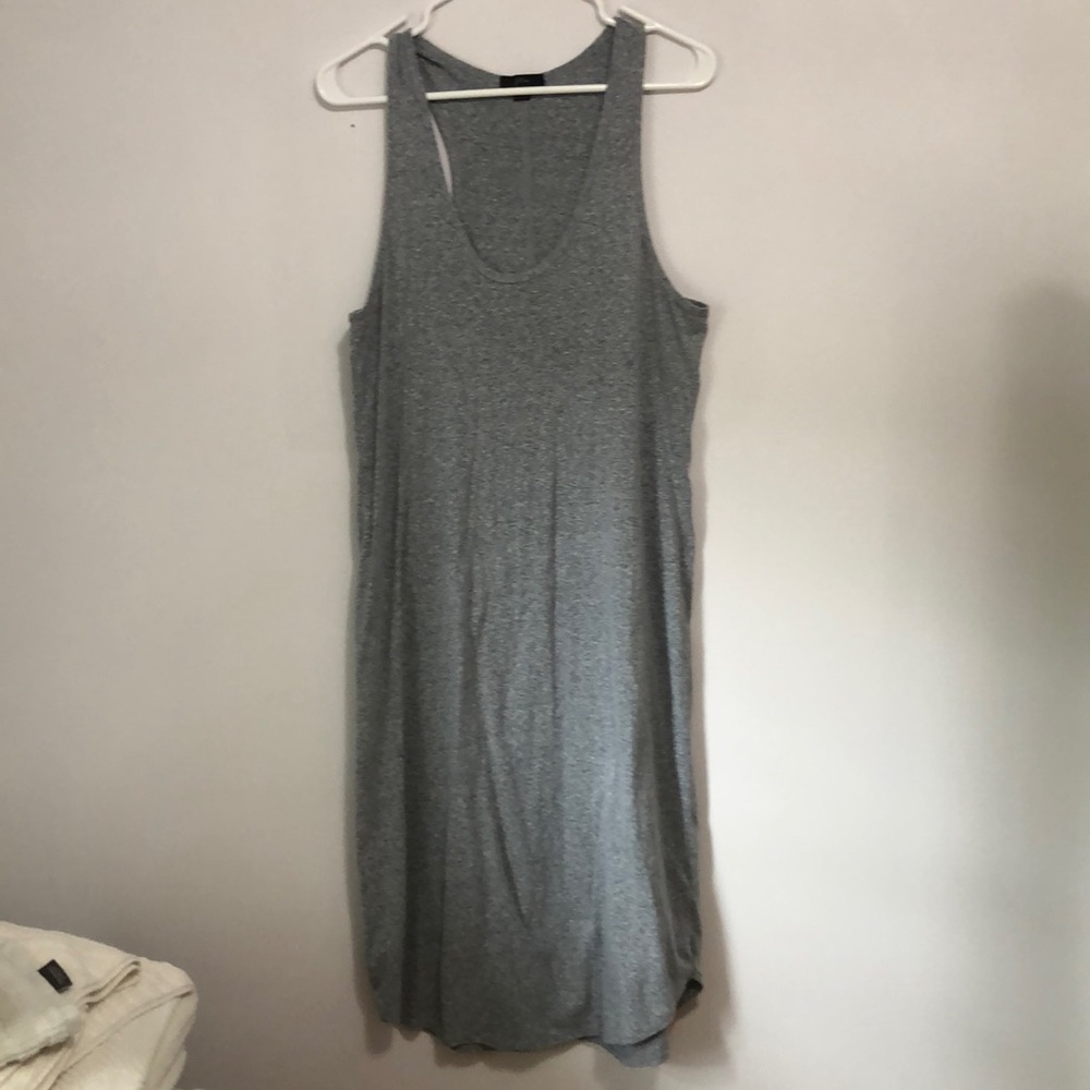 J. Crew cotton racerback midi dress